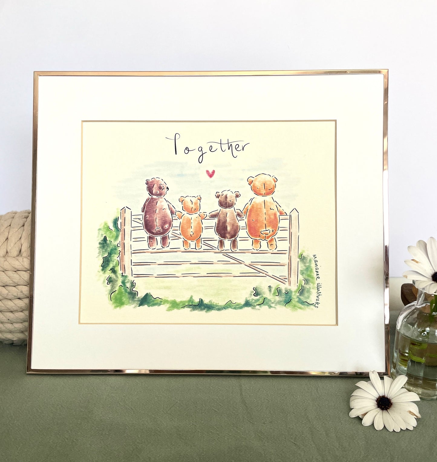 Together Art Print