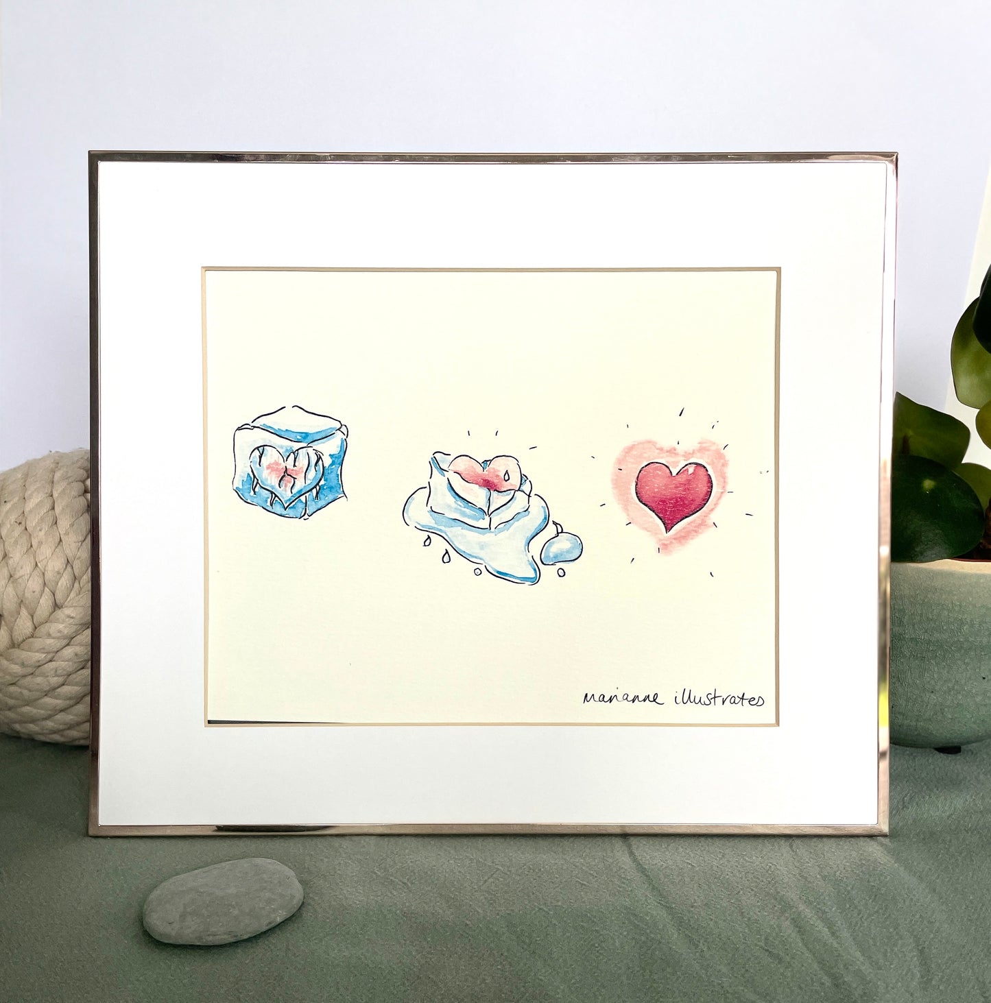 Thawing Art Print