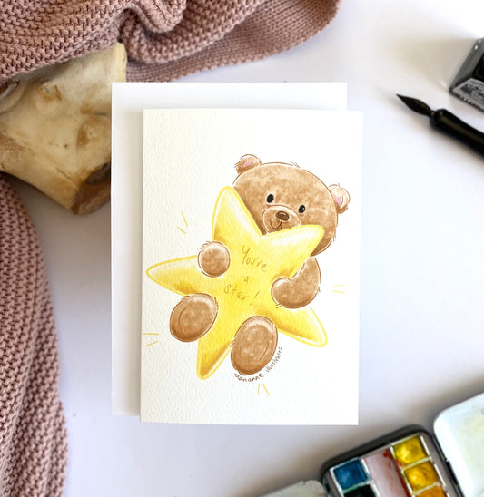 You're a Star Greetings Card