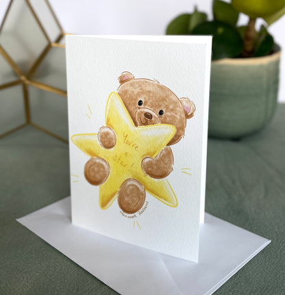 You're a Star Greetings Card