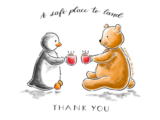 A Safe Place To Land Art Print